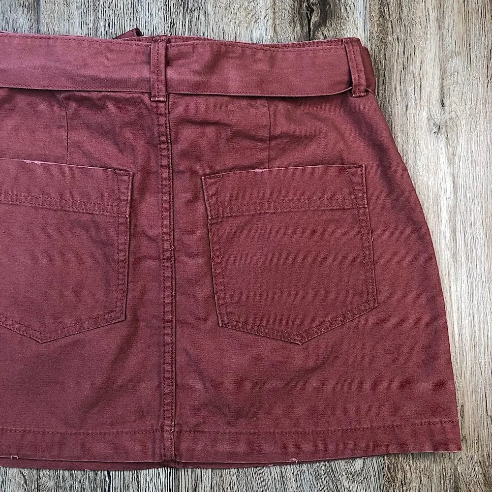 Tilly’s Indigo Rein Cargo Mini Skirt sz S